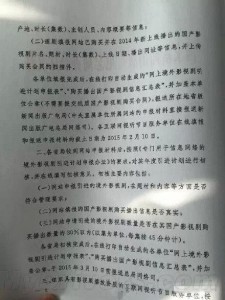 广电总局红头文件